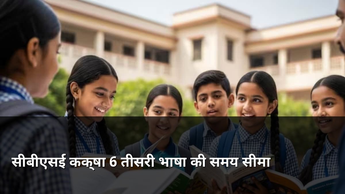 CBSE Class 6 Third Language Deadline Update