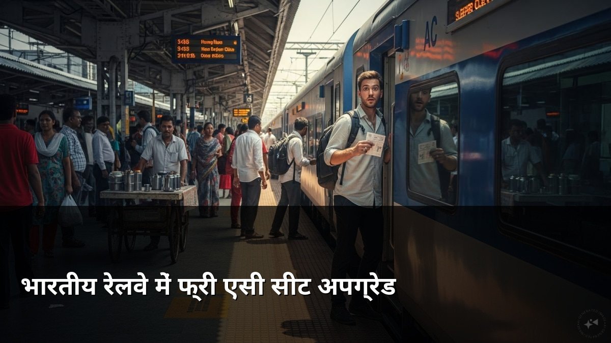 Free AC seat upgrade in Indian Railways