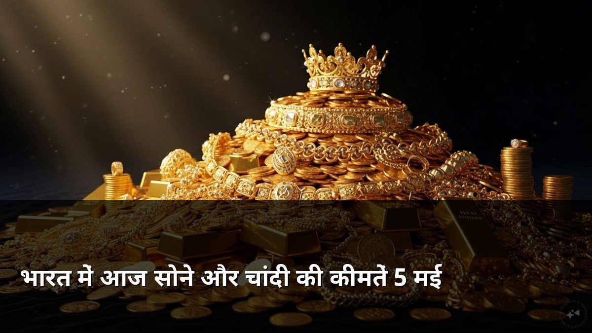 Gold and Silver Rates in India Today May 5
