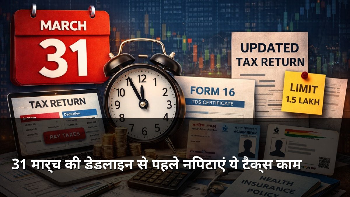 Important Tax Tasks Before March 31 Deadline