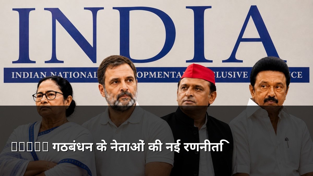 INDIA Bloc Leaders Plan New Strategy